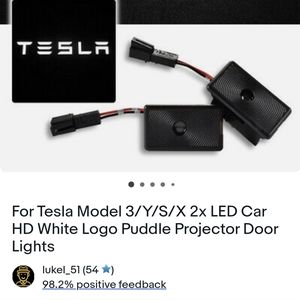 Tesla Model Y/X/3 Puddle Lights